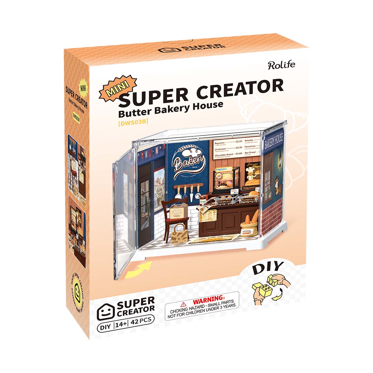Butter Bakery House DIY Miniature House