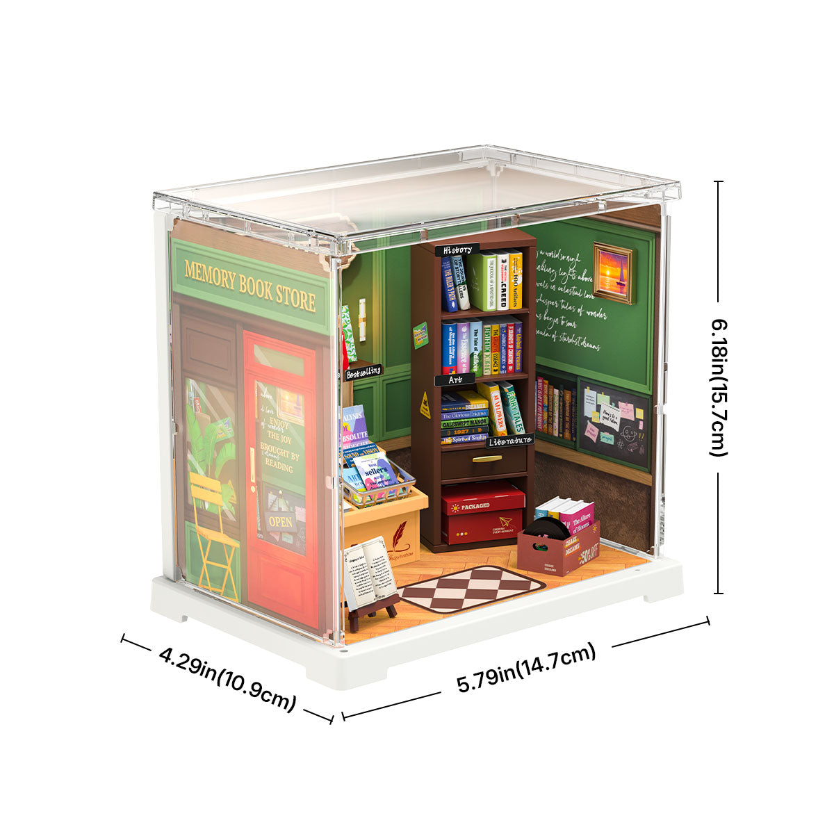 Memory Book Store DIY Miniature House