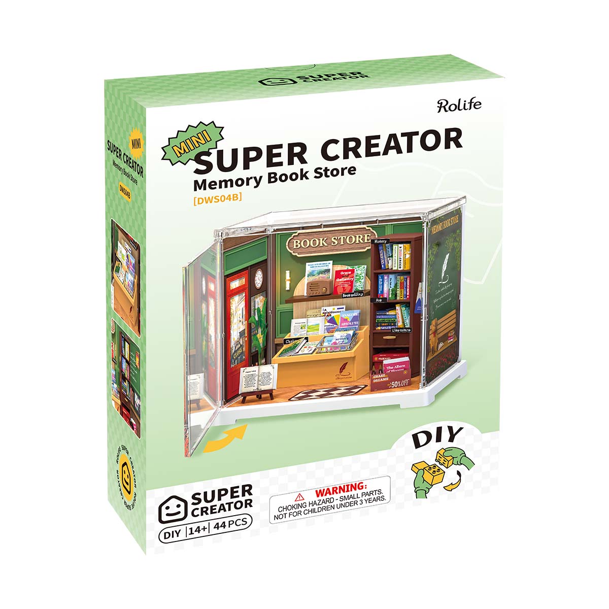 Memory Book Store DIY Miniature House