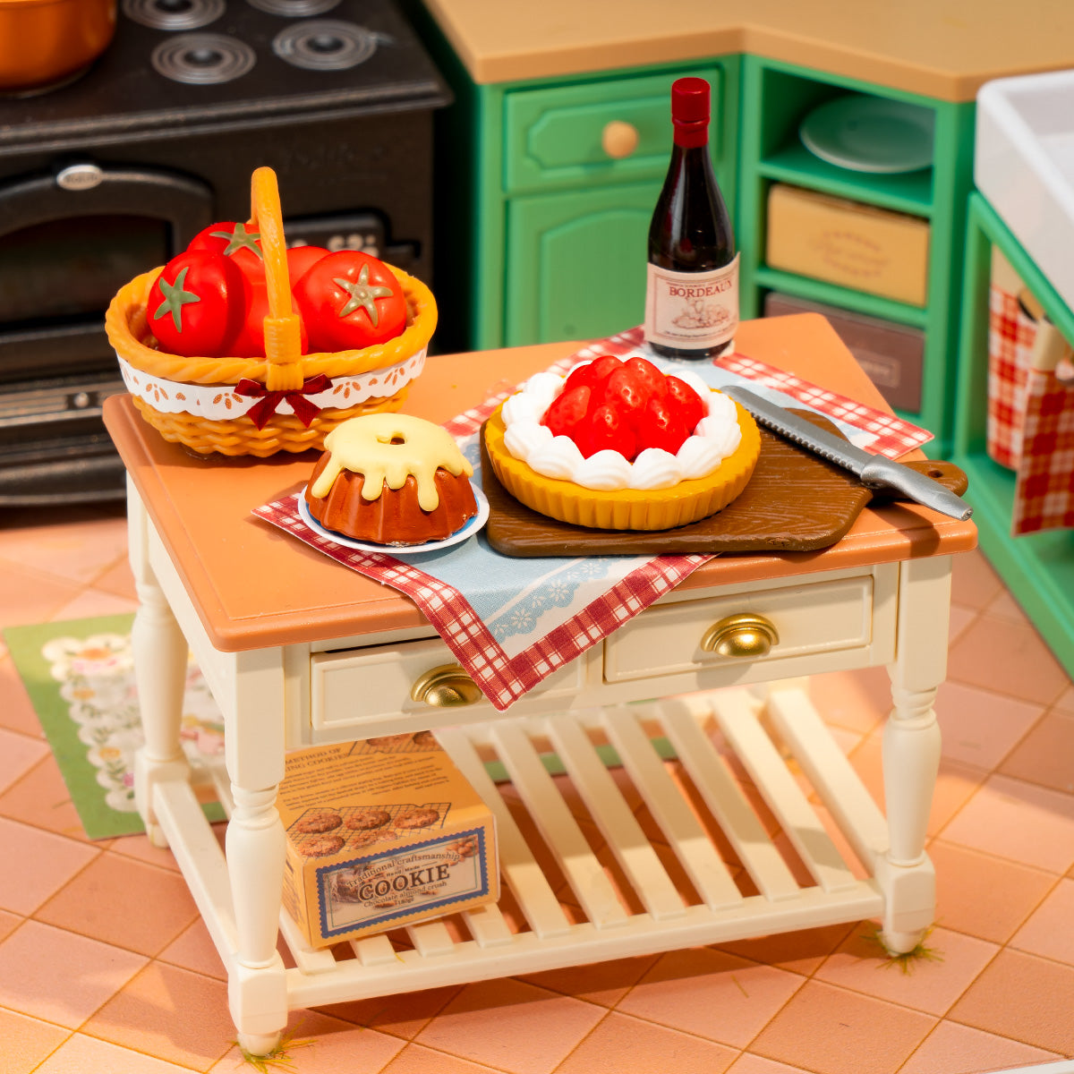 Farmhouse Kitchen DIY Miniature House