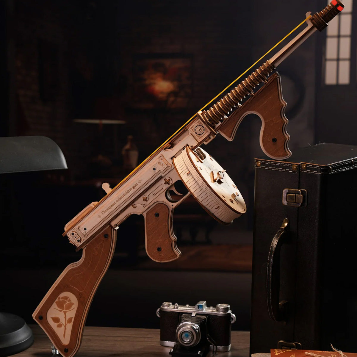 Thompson Submachine Toy Gun 3D Puzzle