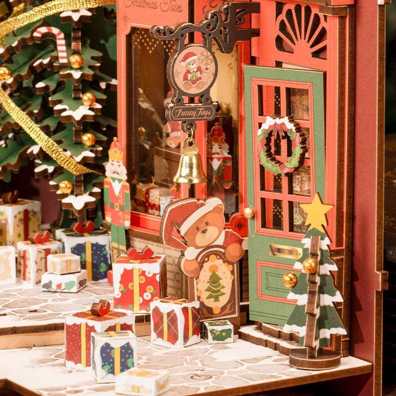 Christmas Street DIY Book Nook