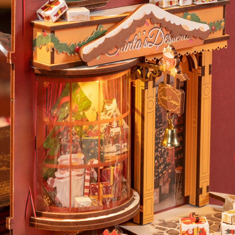 Christmas Street DIY Book Nook