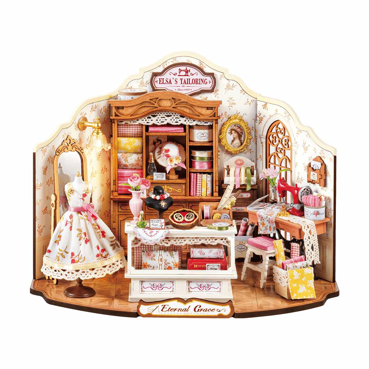 Elsa's Tailoring DIY Miniature House