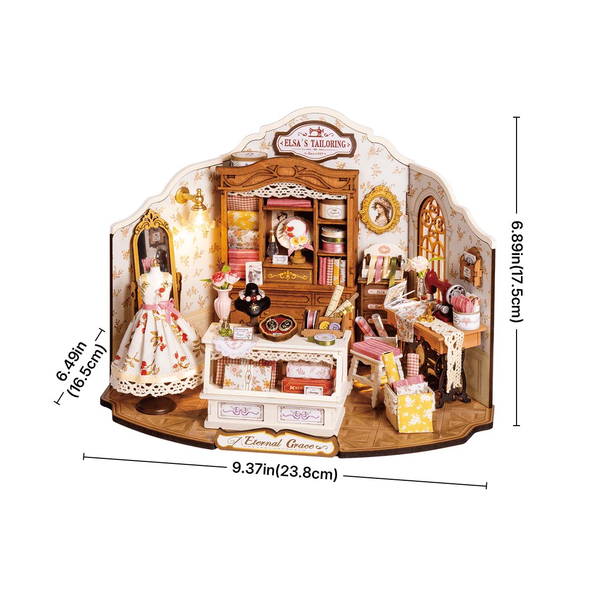 Elsa's Tailoring DIY Miniature House