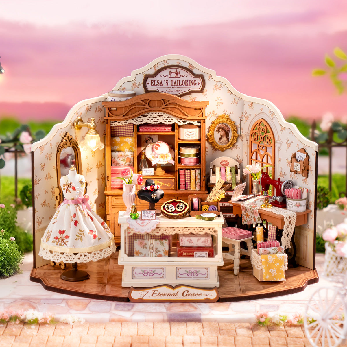 Elsa's Tailoring DIY Miniature House