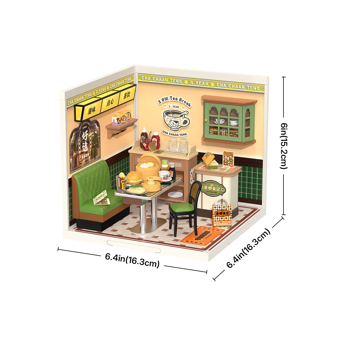 Hong Kong Bites Cafe DIY Miniature House