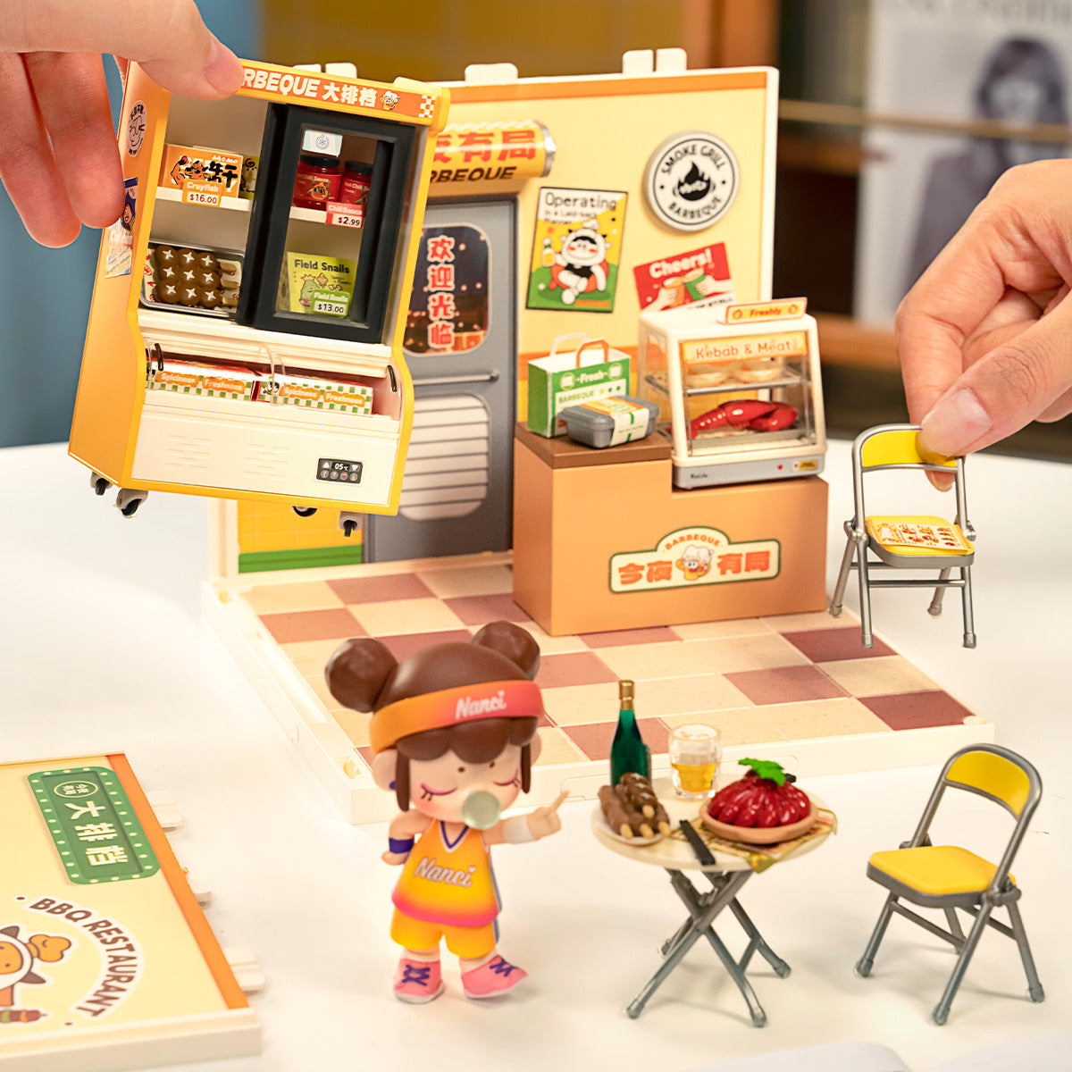 Night Out Food Stall DIY Miniature House