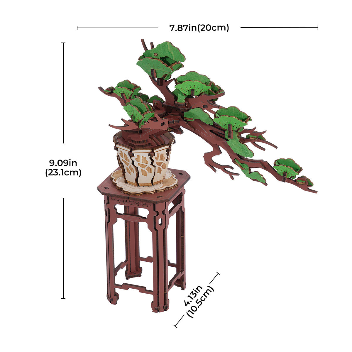 Evergreen Pine Bonsai DIY 3D Puzzle