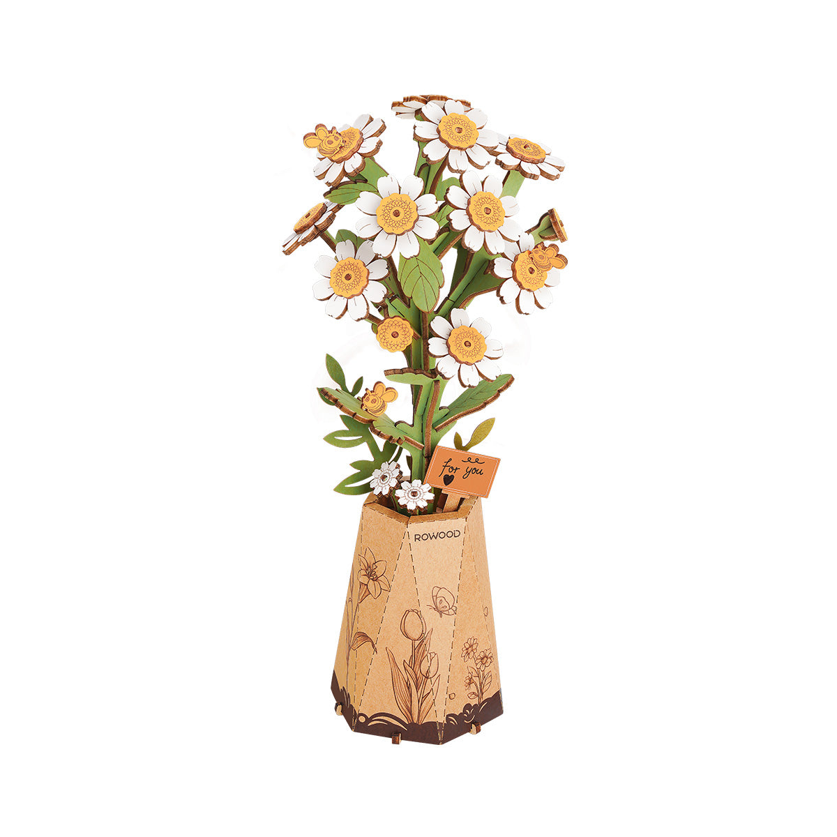 Chamomile DIY Flower 3D Puzzle