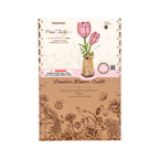 Pink Tulip DIY Flower 3D Puzzle