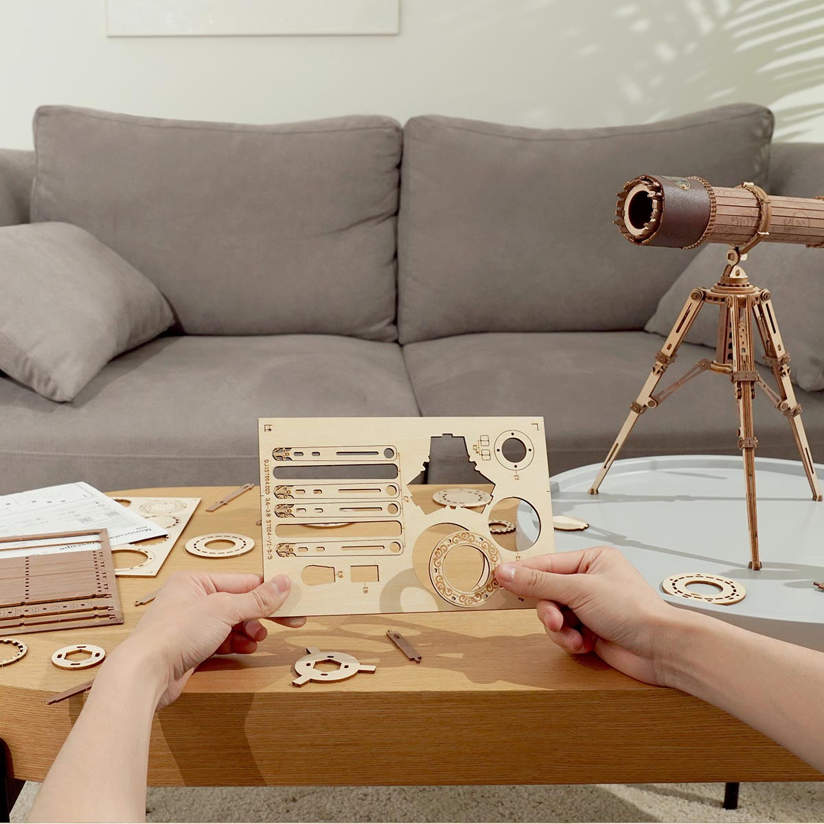 Monocular Telescope 3D Puzzle
