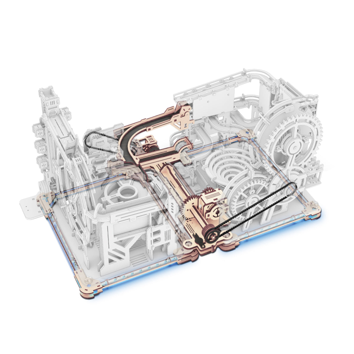 Spaceport Marble Run 3D Puzzle