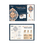 Romantic Note Wall Clock 3D Puzzle