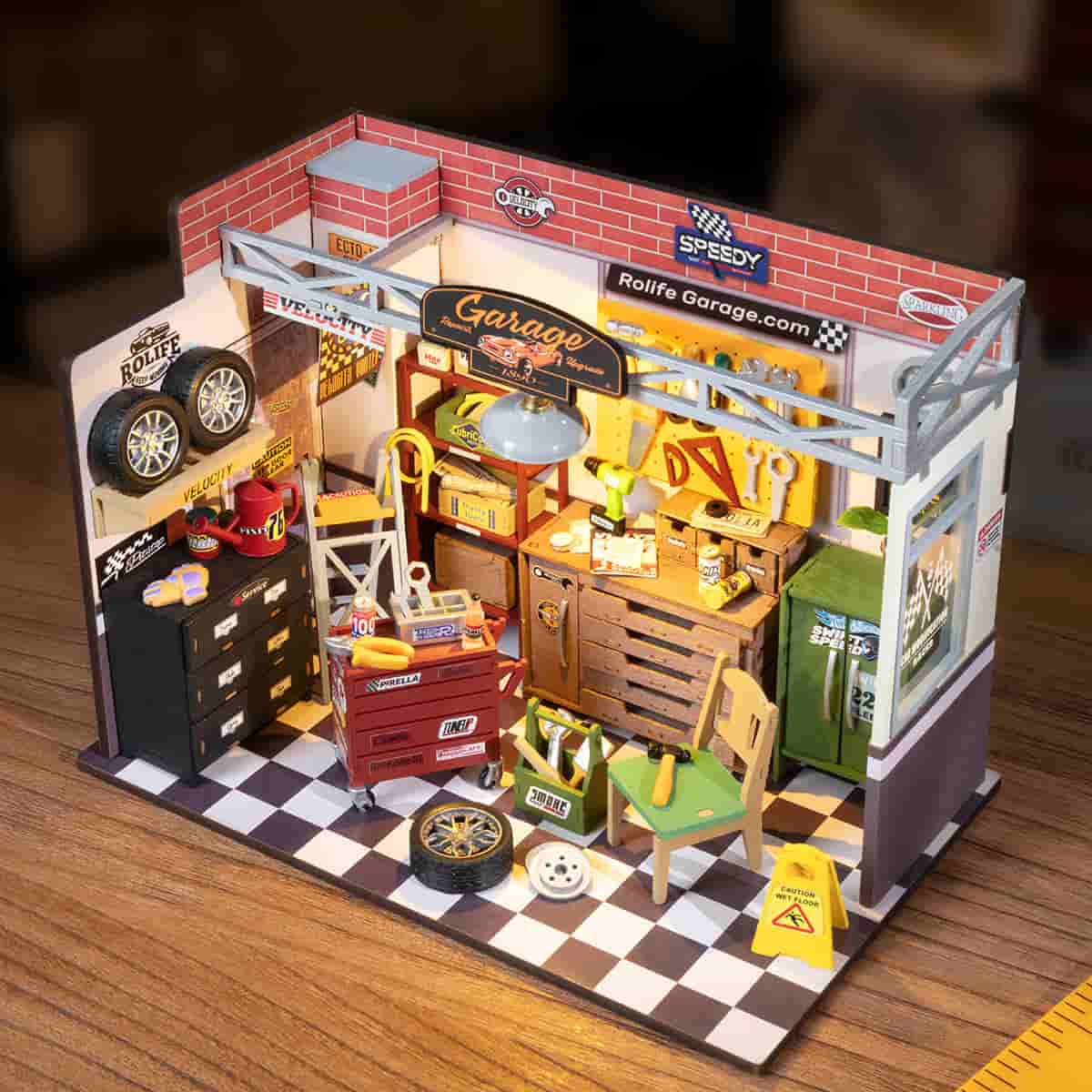 Garage Workshop DIY Miniature House