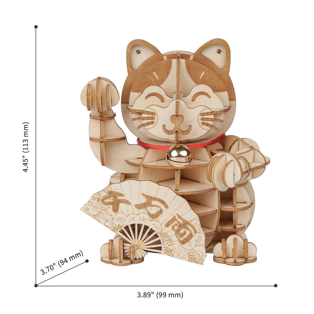 Plutus Cat Model 3D Puzzle