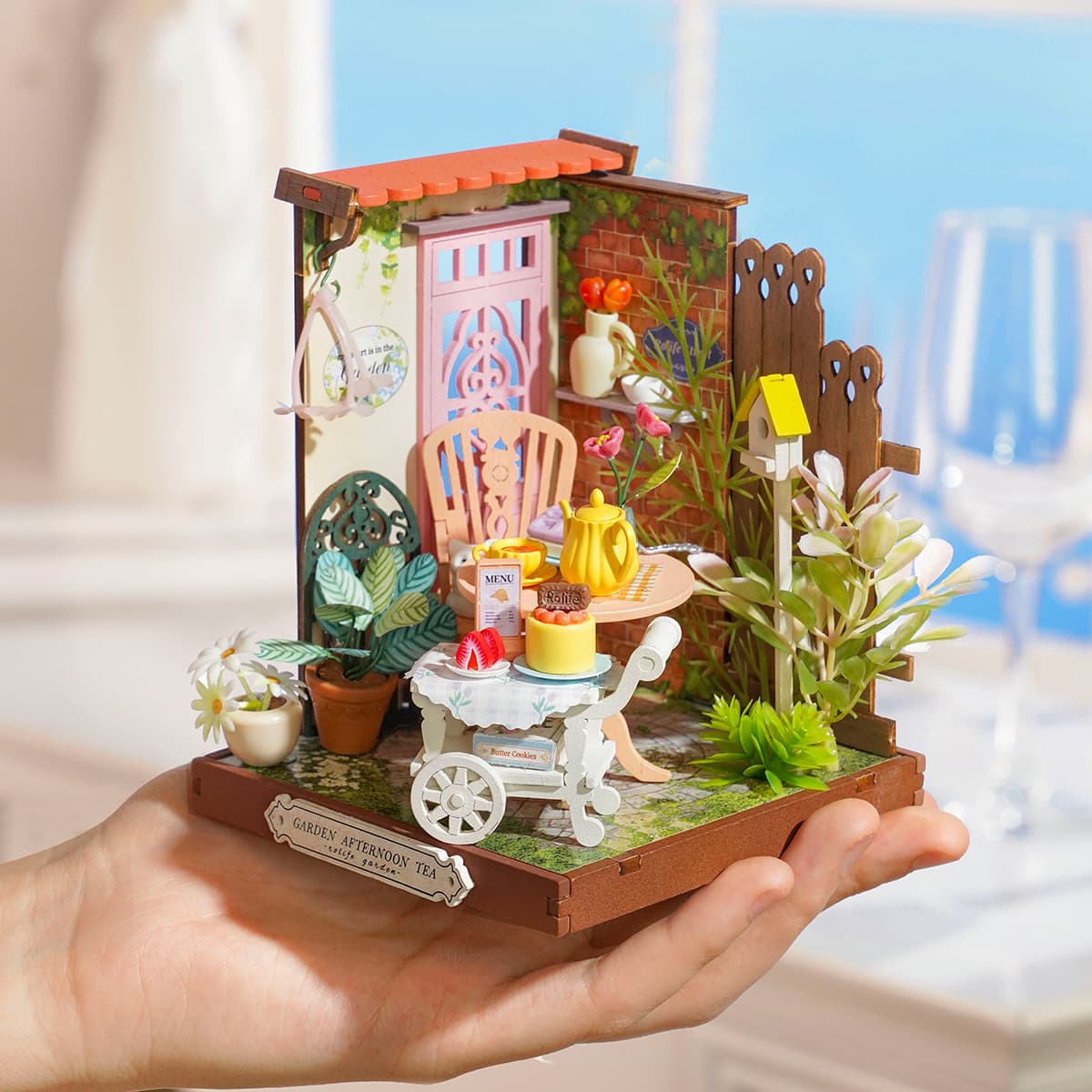 Fancy Tea Yard DIY Miniature House