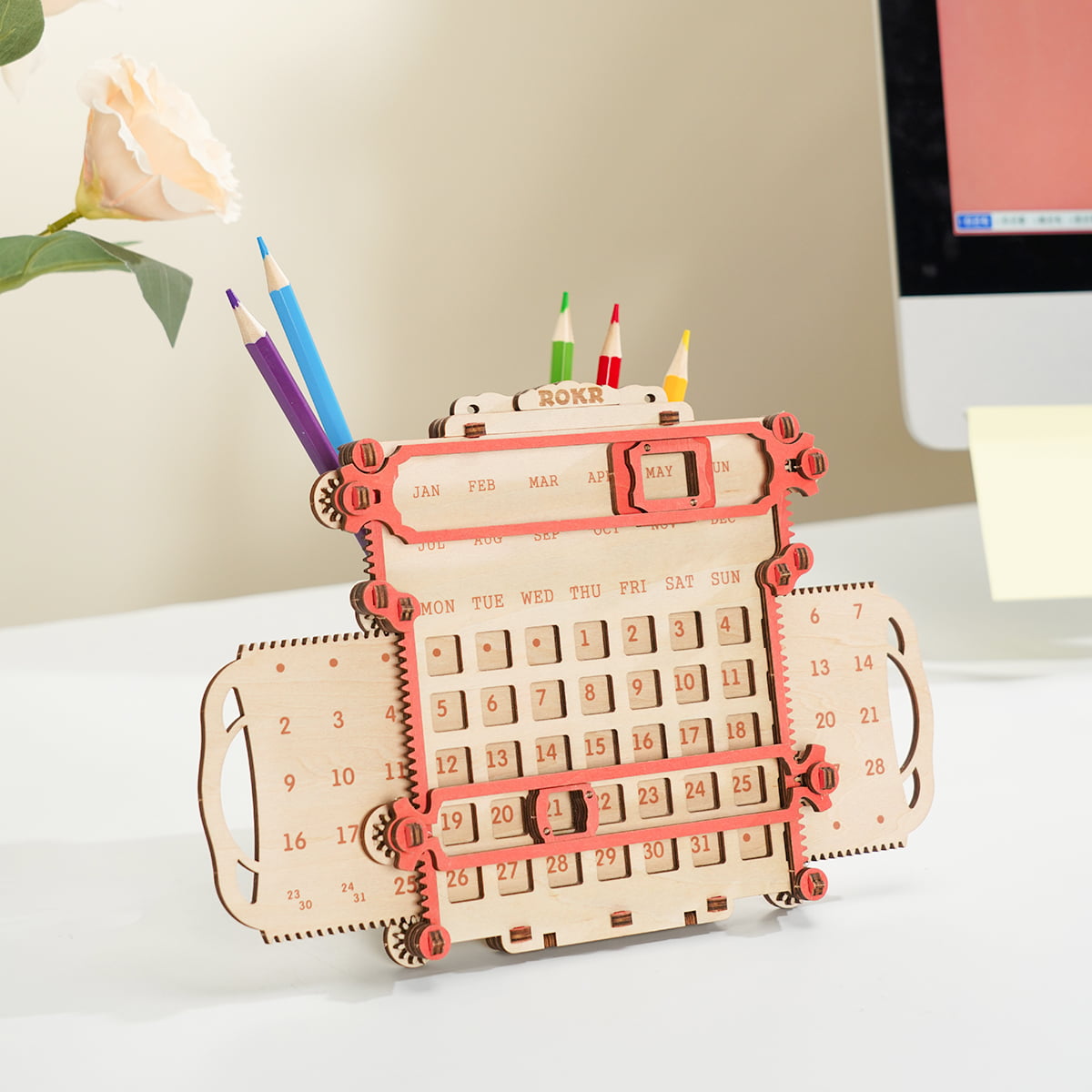 Penholder Calendar 3D Puzzle