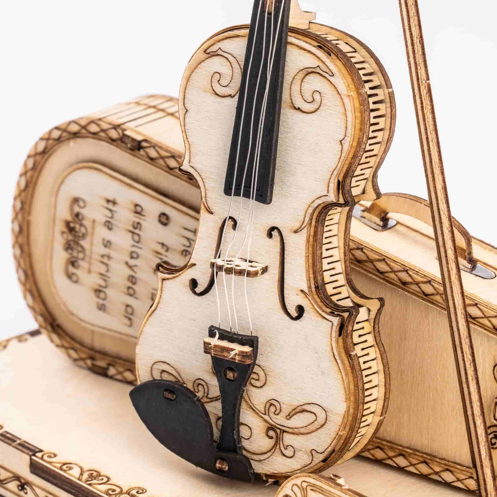 Violin Capriccio Model 3D Puzzle