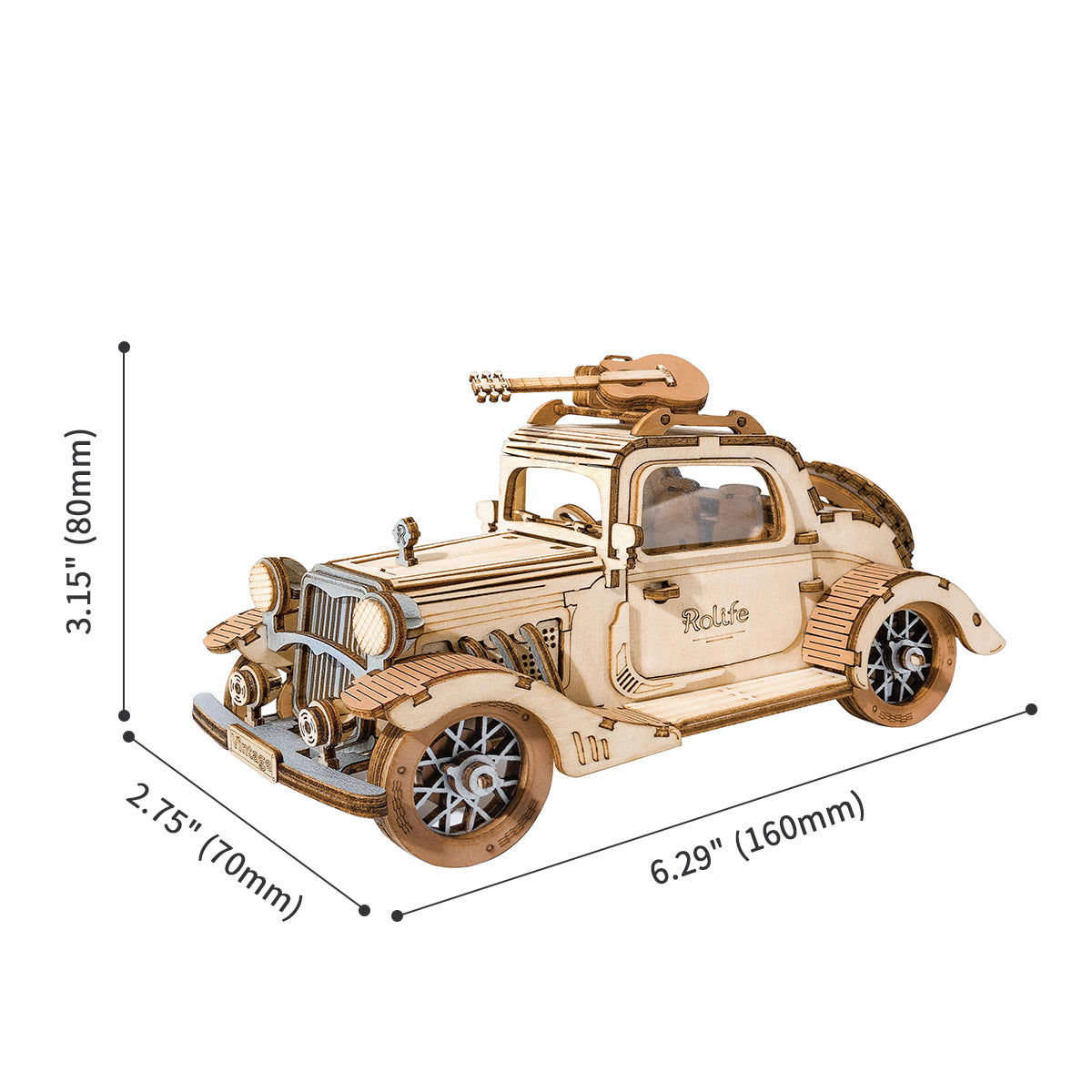 Vintage Car 3D Puzzle