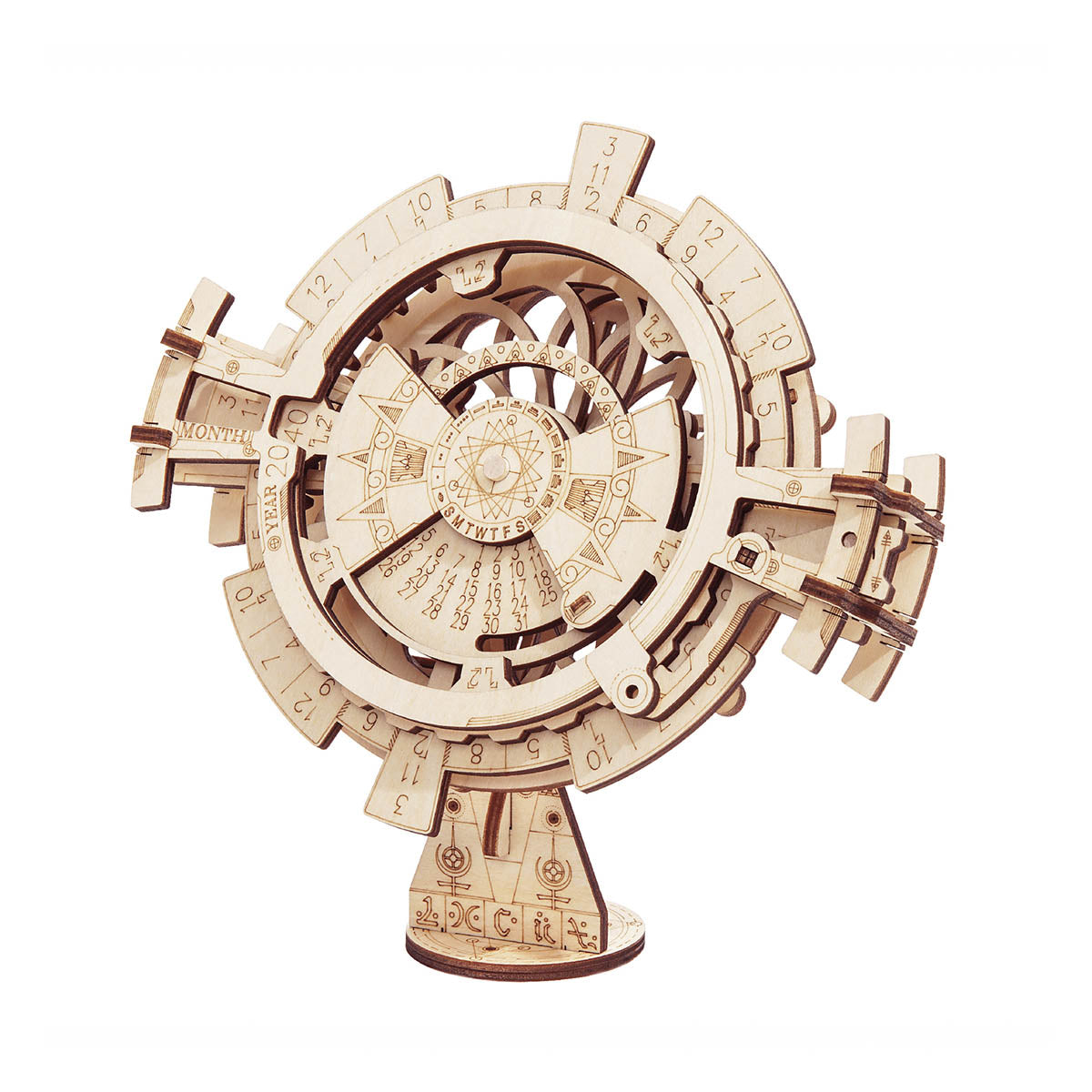 Perpetual Calendar 3D Puzzle