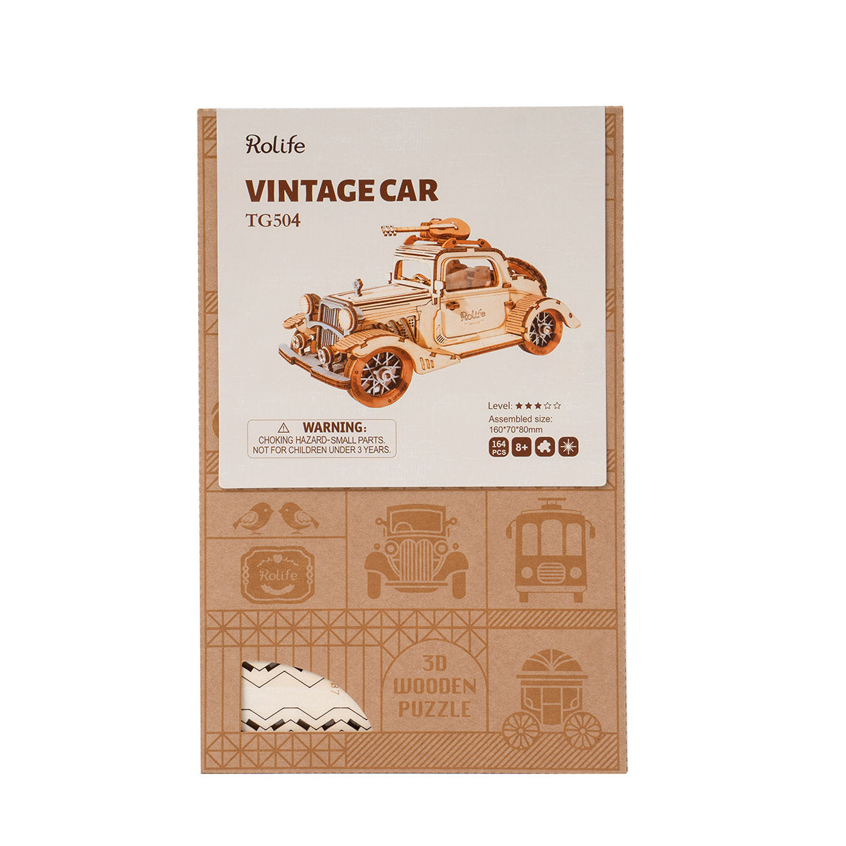 Vintage Car 3D Puzzle