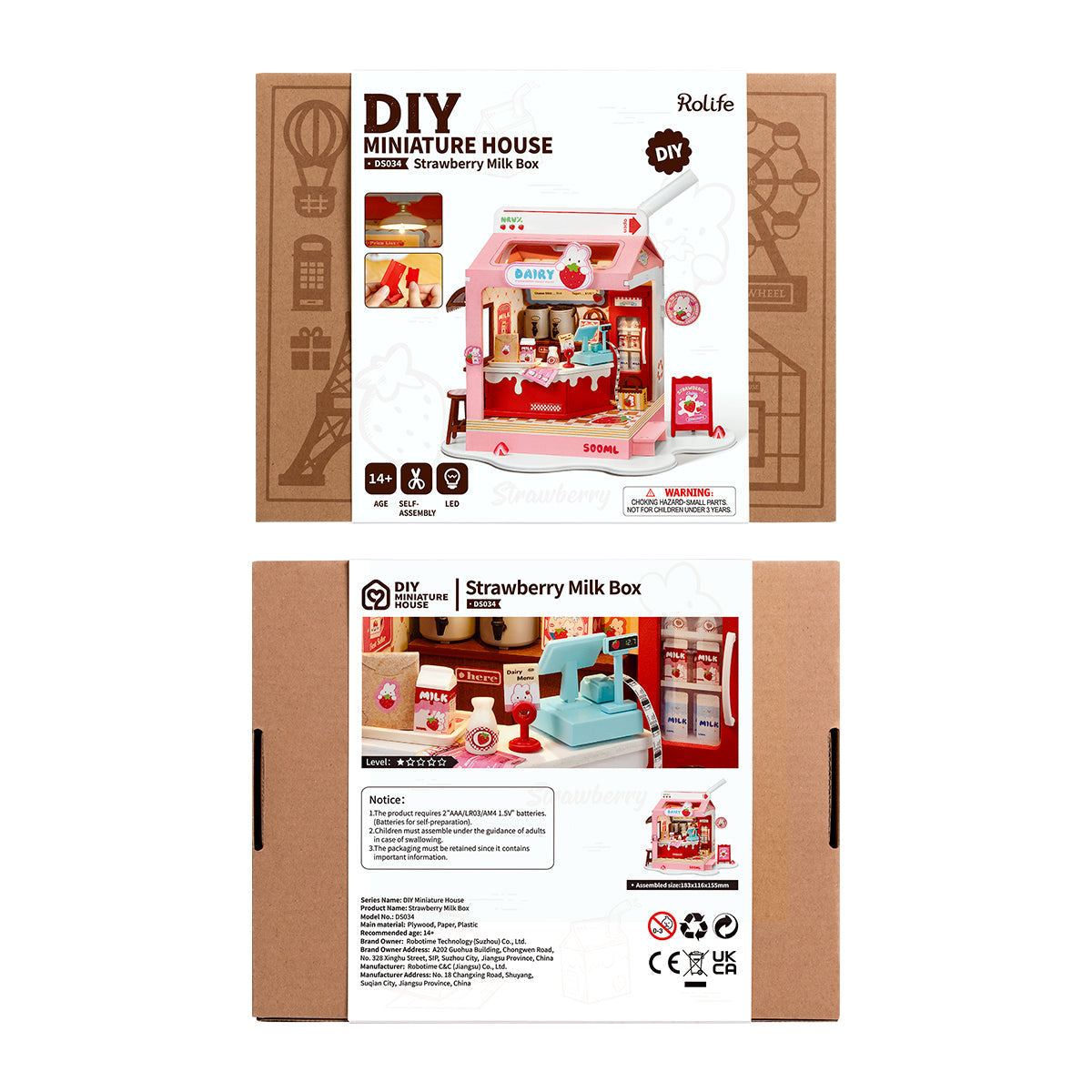 Food Box Shop DIY Miniature House Kit