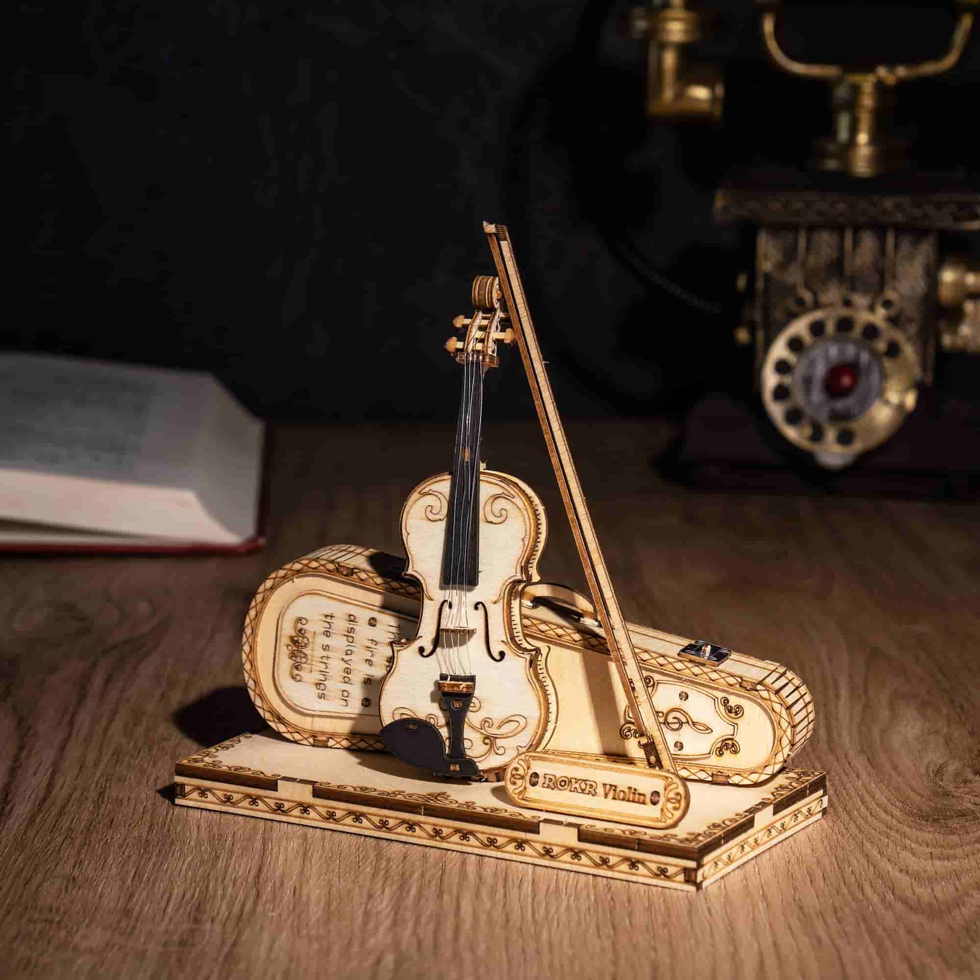 Violin Capriccio Model 3D Puzzle