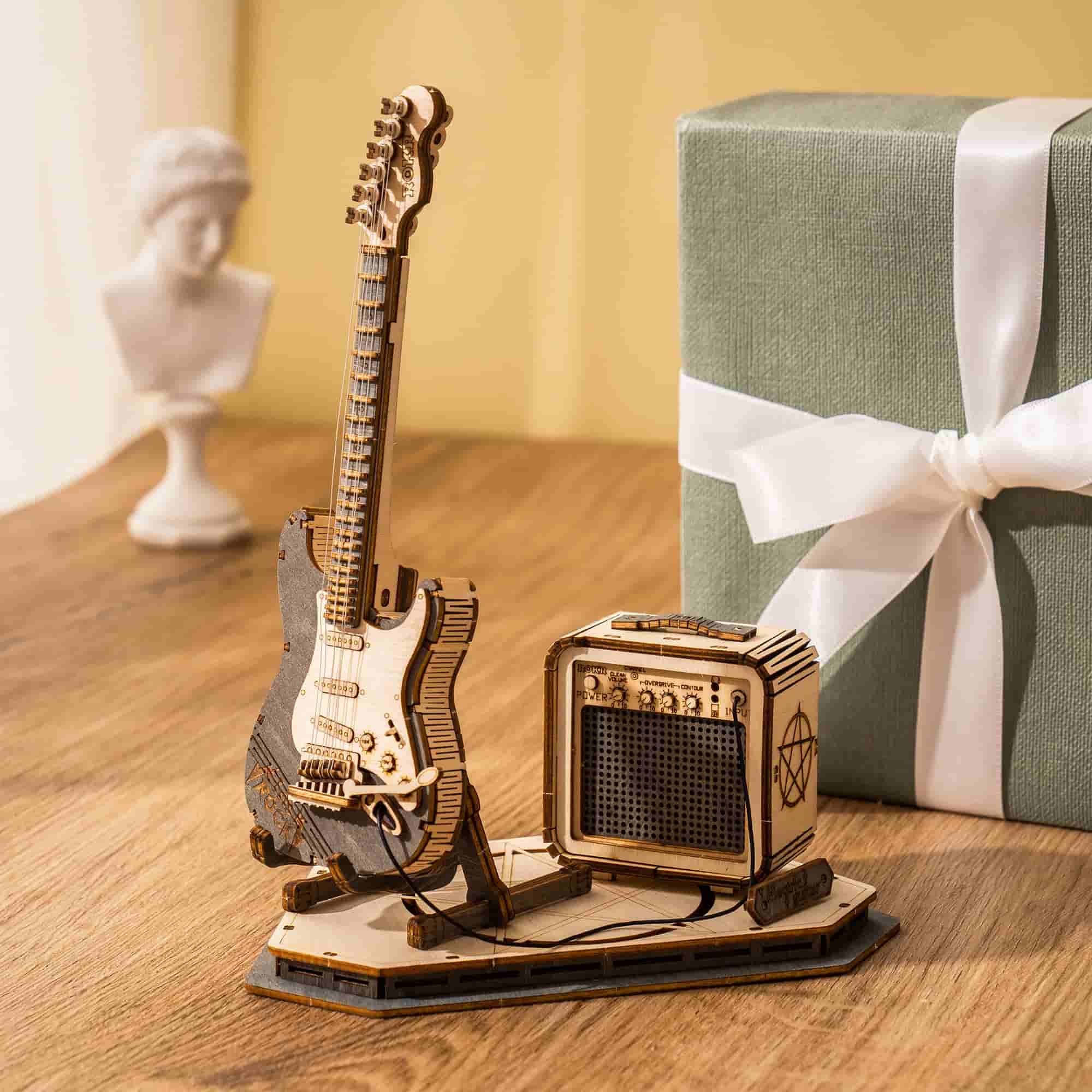 Electric Guitar Model 3D Puzzle
