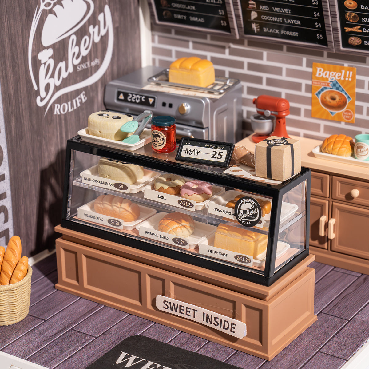 Golden Wheat Bakery DIY Miniature House