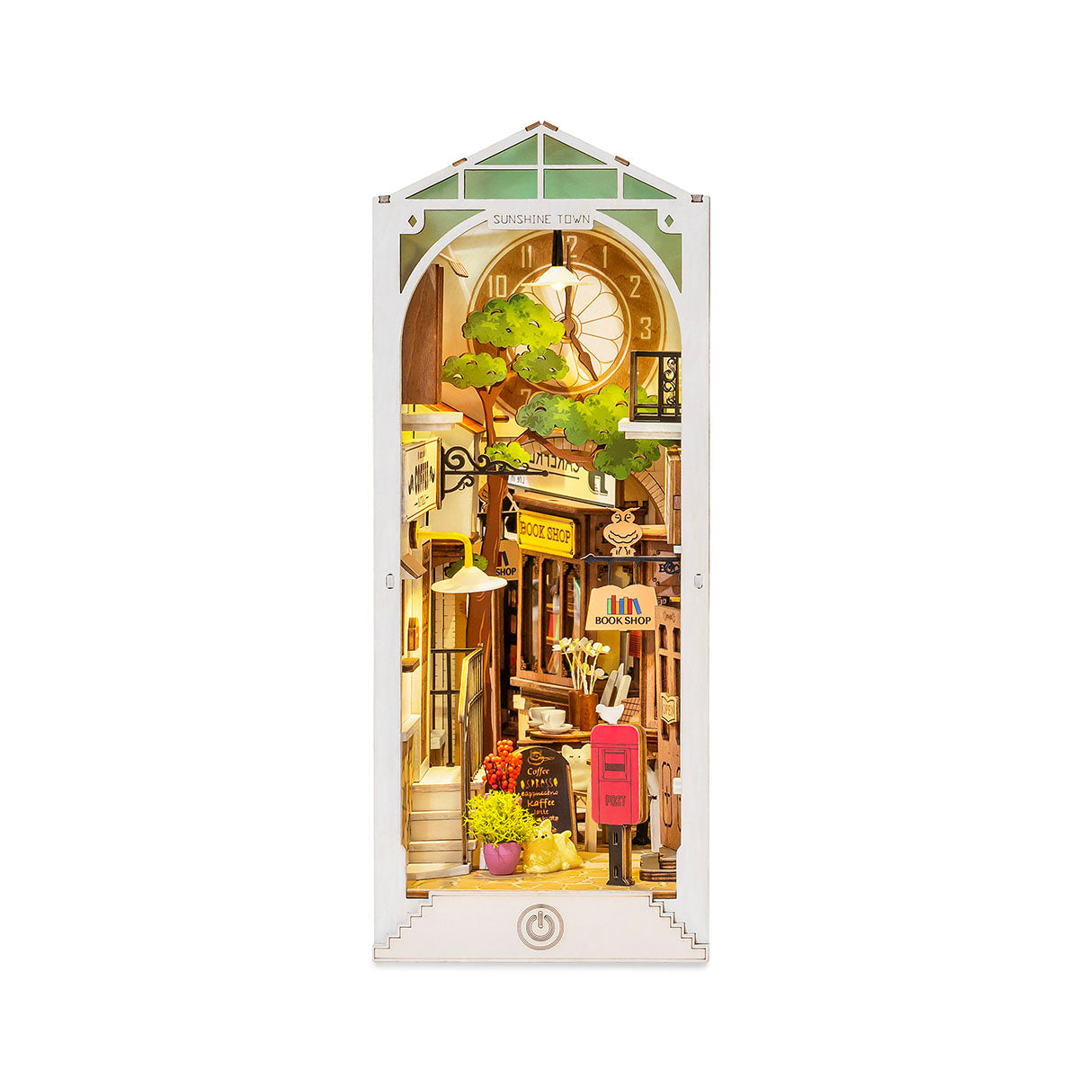 Sunshine Town Book Nook Shelf Insert