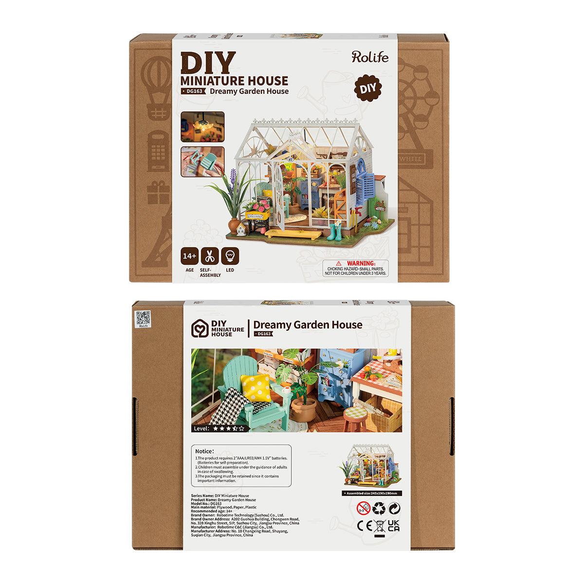 Dreamy Garden House DIY Miniature House