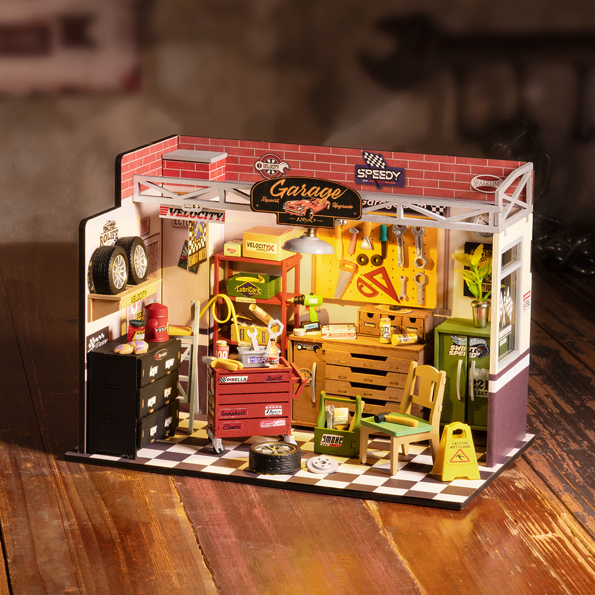 Garage Workshop DIY Miniature House
