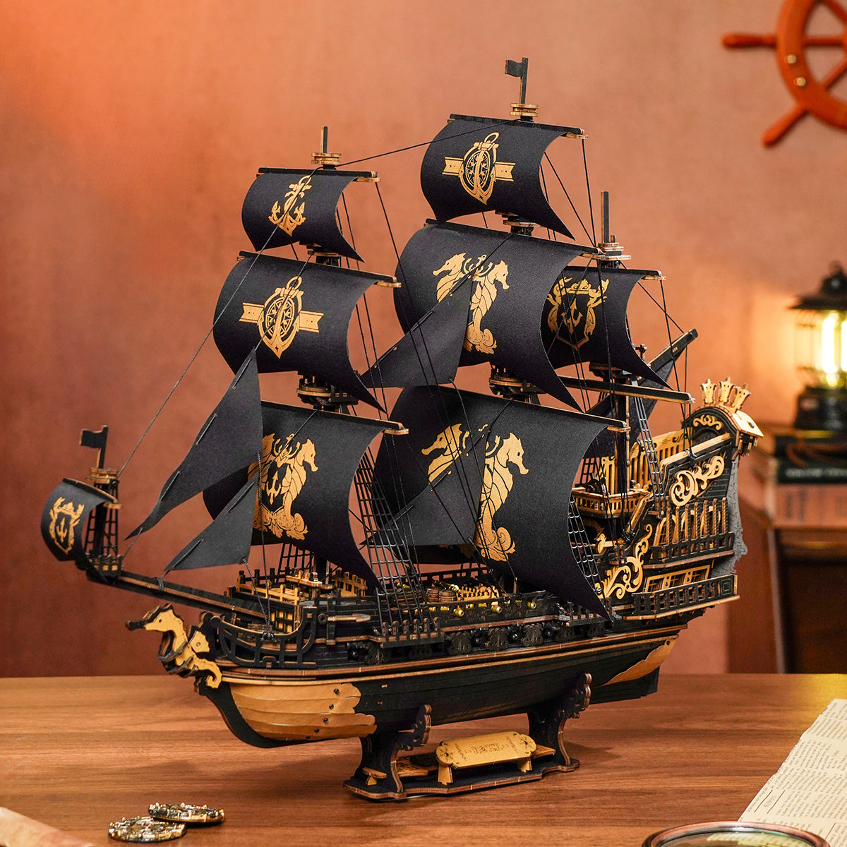 The Seahorse Barque 3D Puzzle