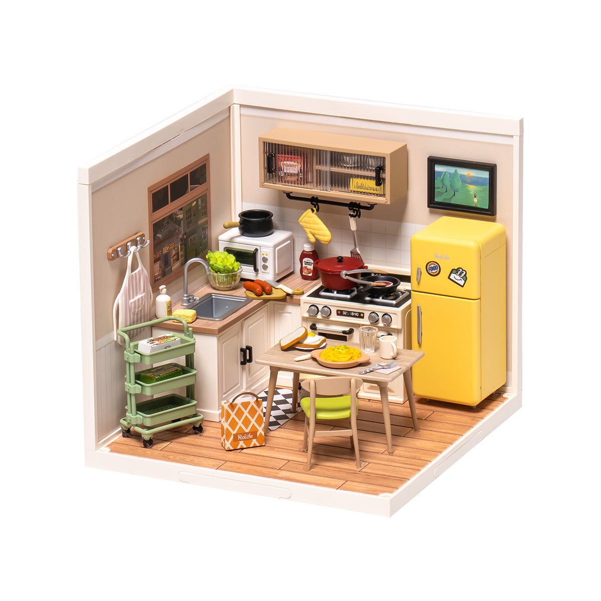 Happy Meals Kitchen DIY Miniature House
