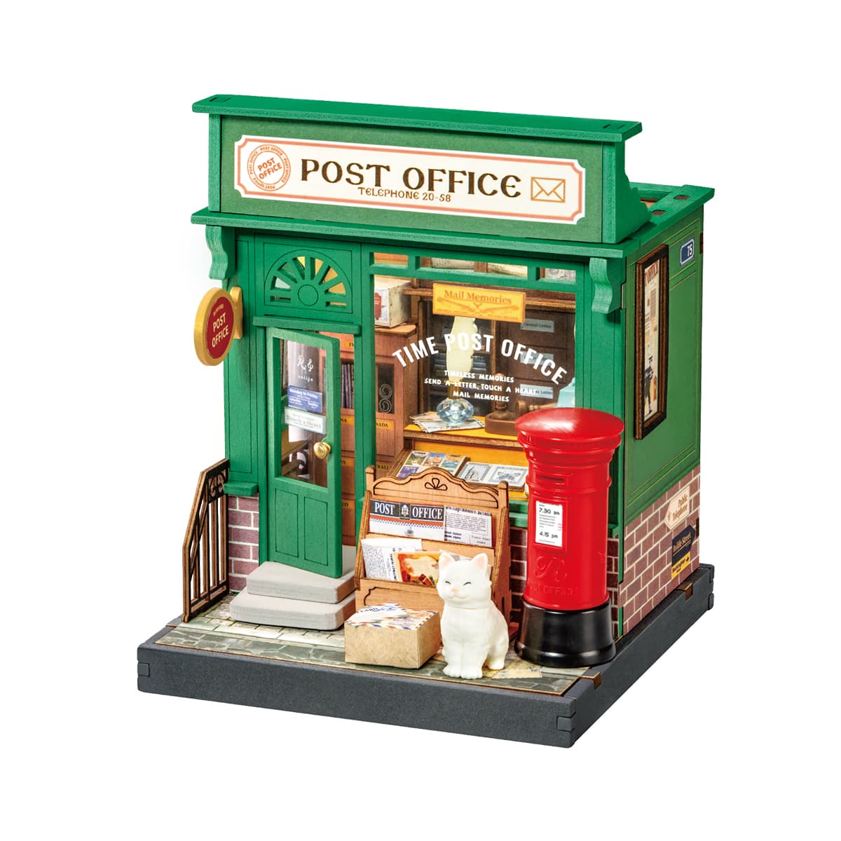 Century Post Office DIY Miniature House