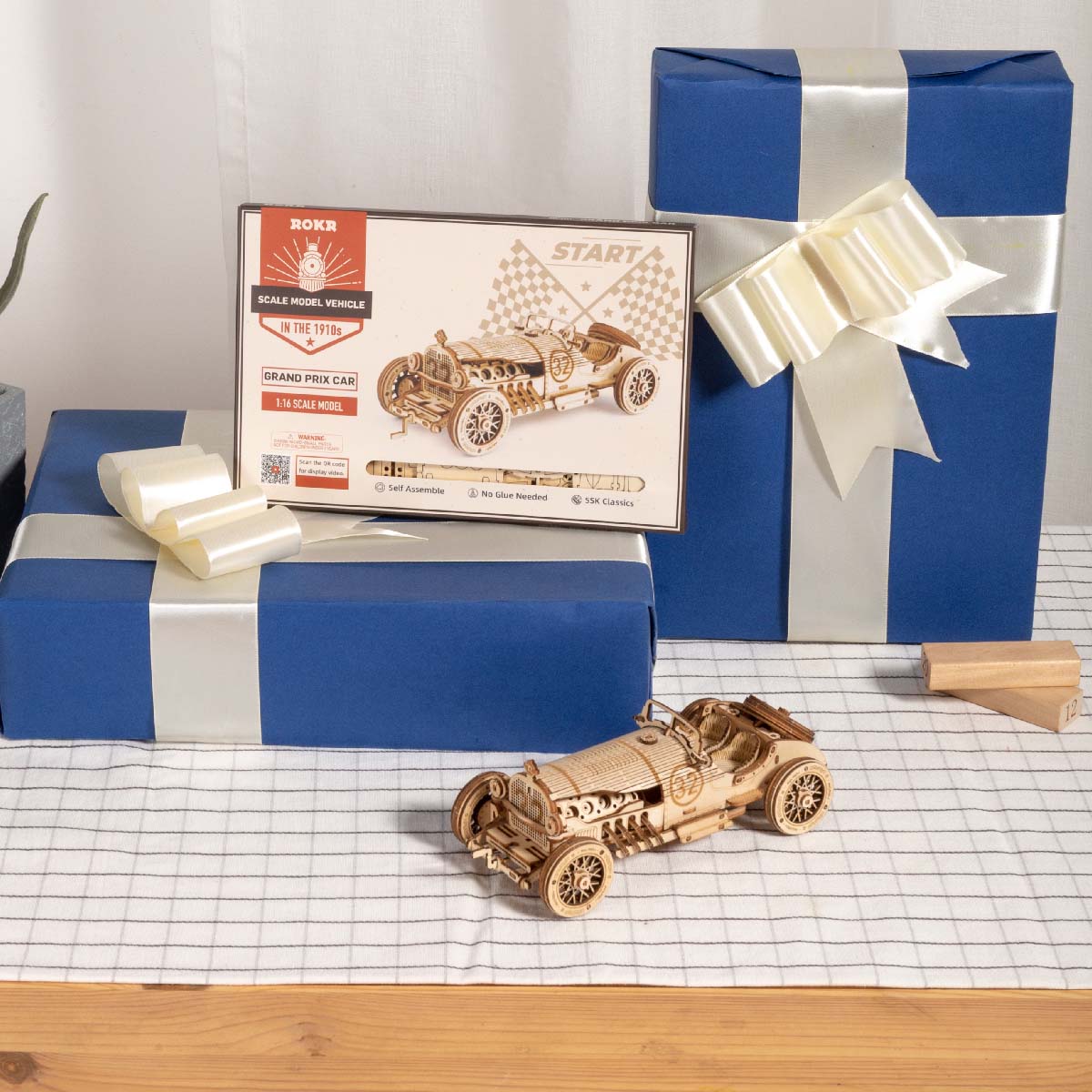 Grand Prix Car Scale Model 3D Puzzle