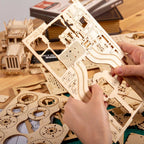 Grand Prix Car Scale Model 3D Puzzle
