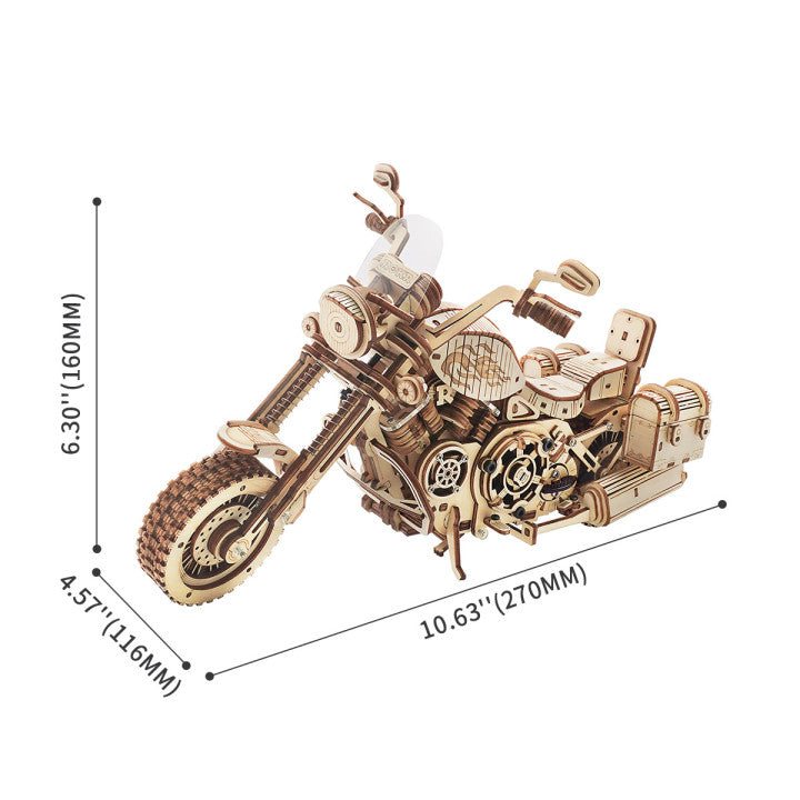 Cruiser Motorcycle 3D Puzzle