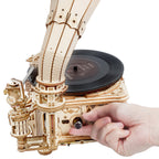 Classic Gramophone 3D Puzzle (Electric Version)