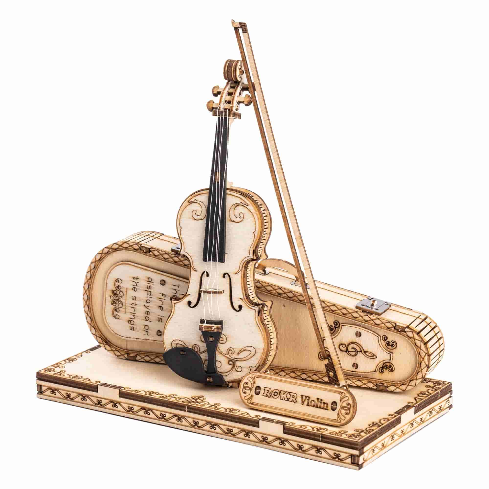Violin Capriccio Model 3D Puzzle