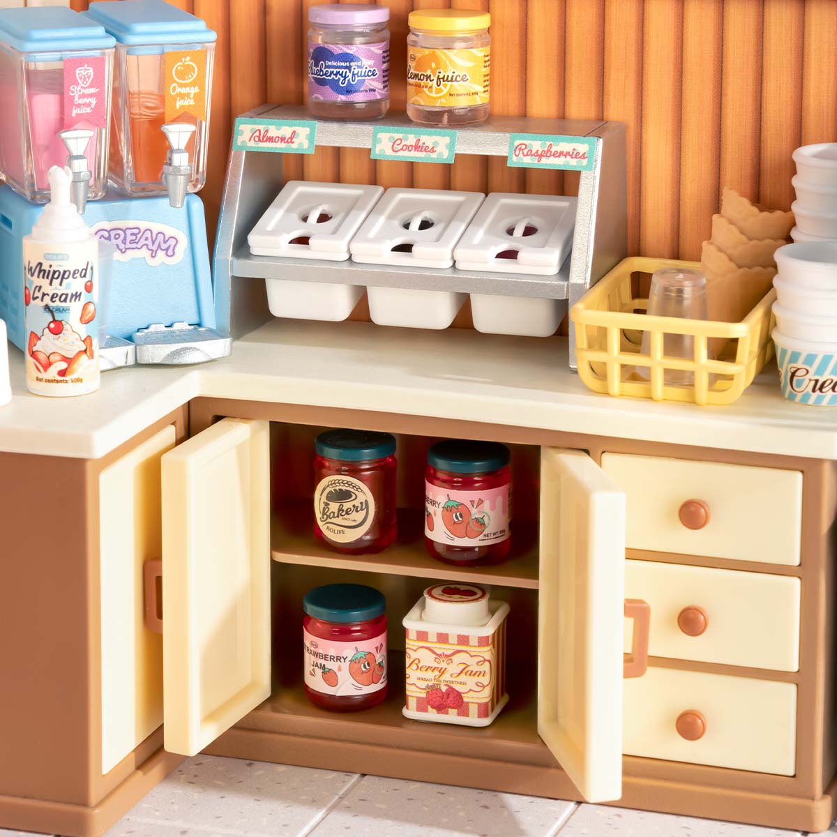 Flavorful Ice Cream DIY Miniature House