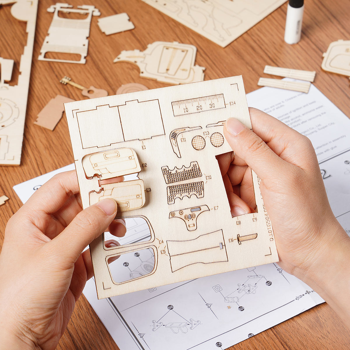 Vintage Car 3D Puzzle
