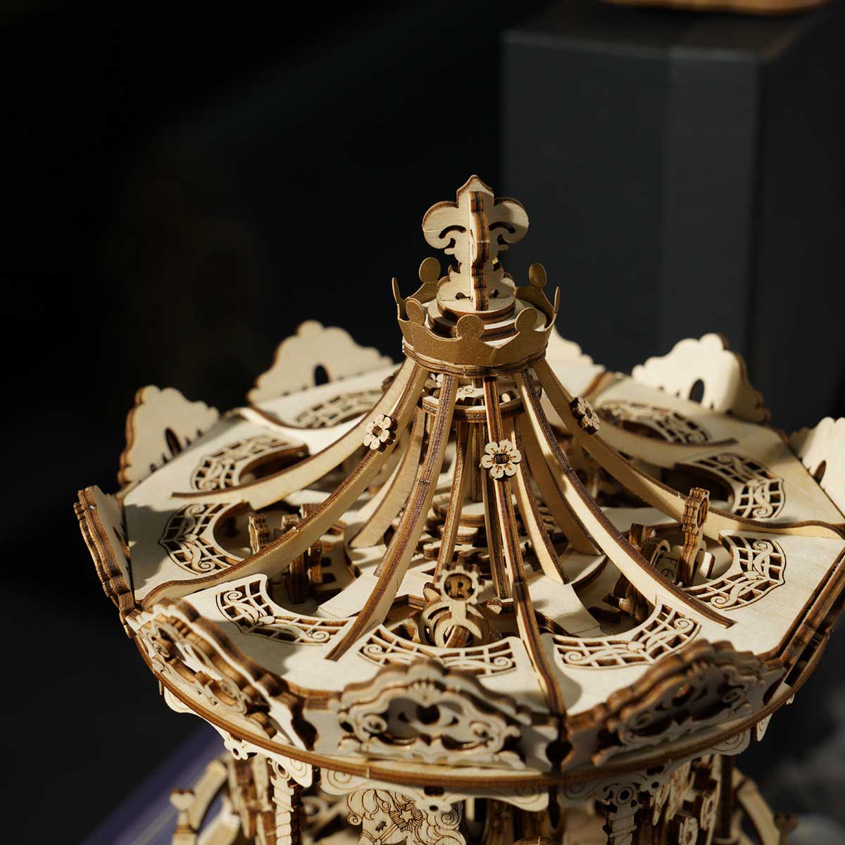 Romantic Carousel  Mechanical Music Box 3D Puzzle