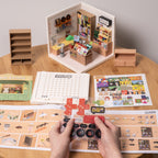 Fascinating Book Store DIY Miniature House