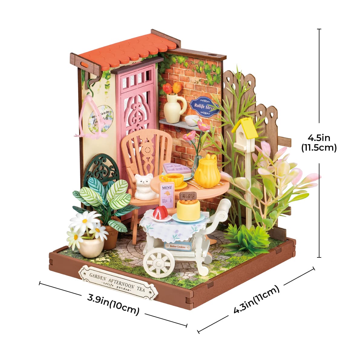 Fancy Tea Yard DIY Miniature House