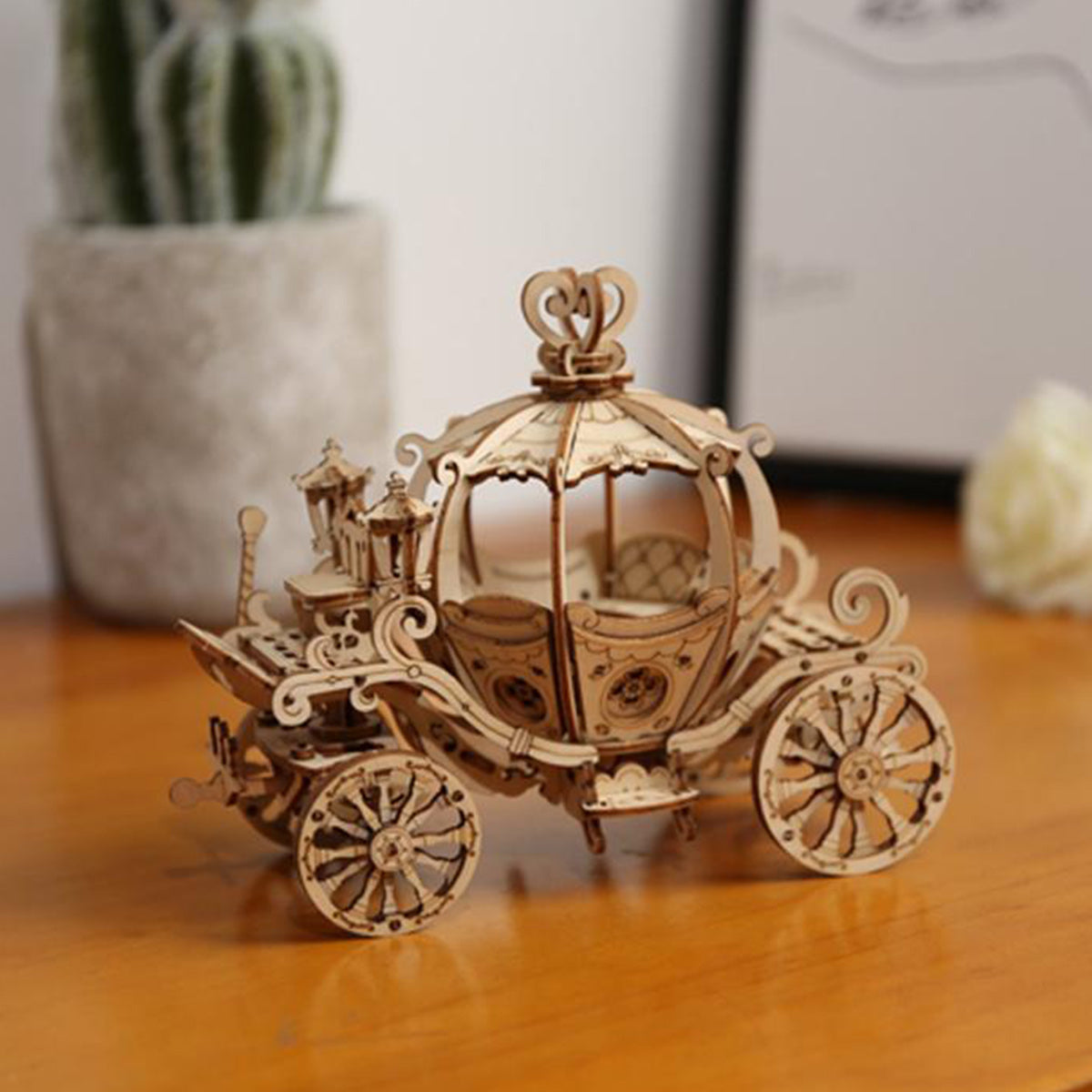 Pumpkin Carriage 3D Puzzle