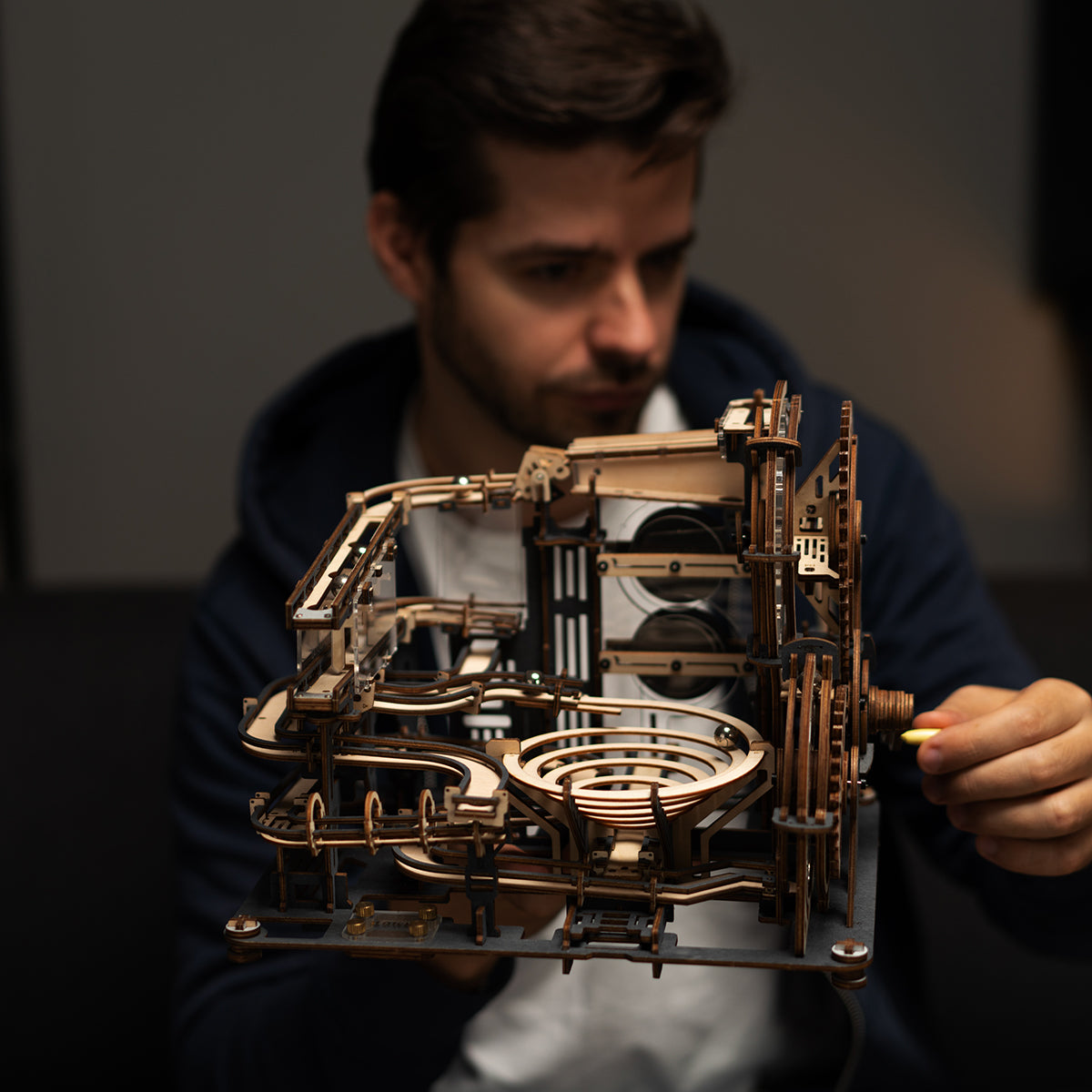 Night City Marble Run 3D Puzzle