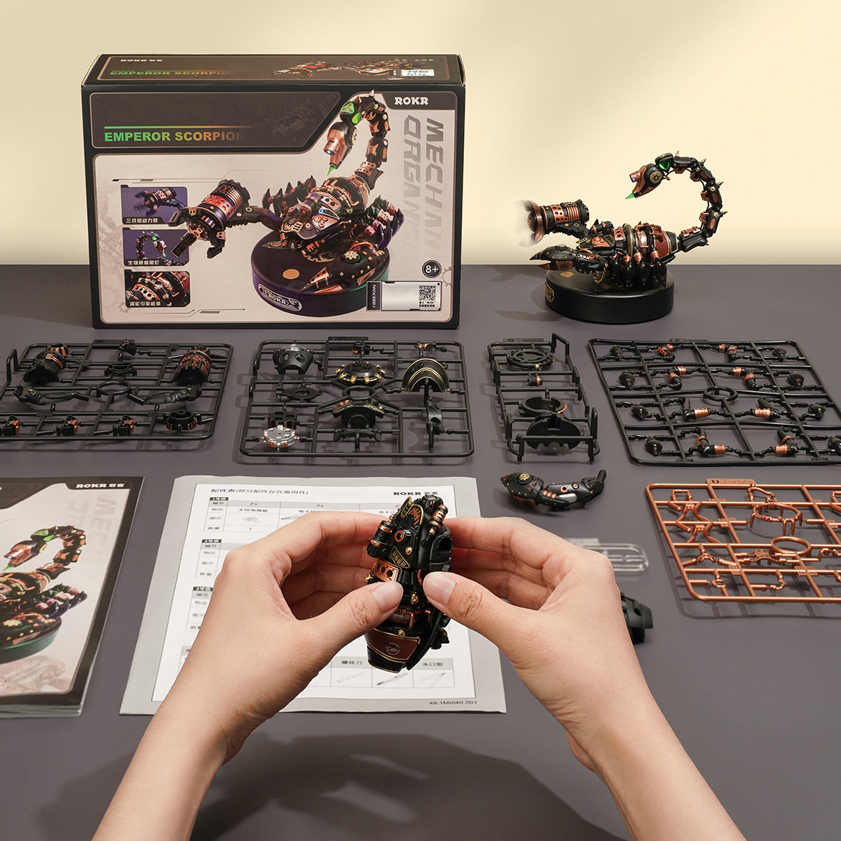 Emperor Scorpion Model DIY 3D Puzzle