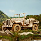 Army Jeep Scale Model 3D Puzzle